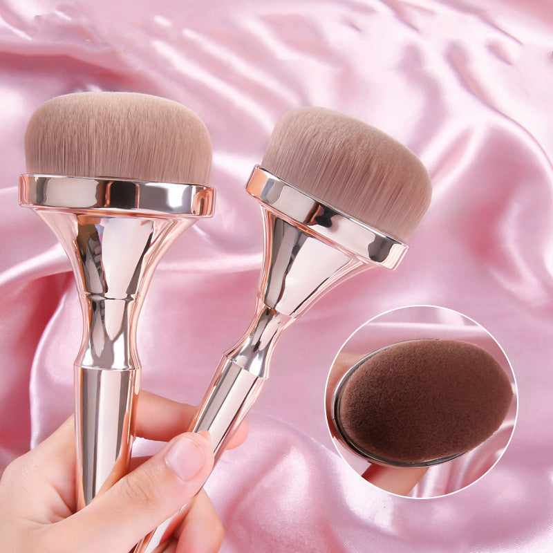 9-Piece Portable Makeup Brush Set – Soft Man-Made Fiber Bristles with Plastic Handles