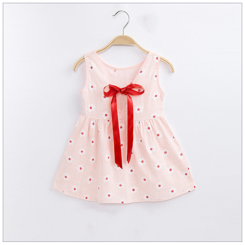 Sleeveless Vest Children's Dress