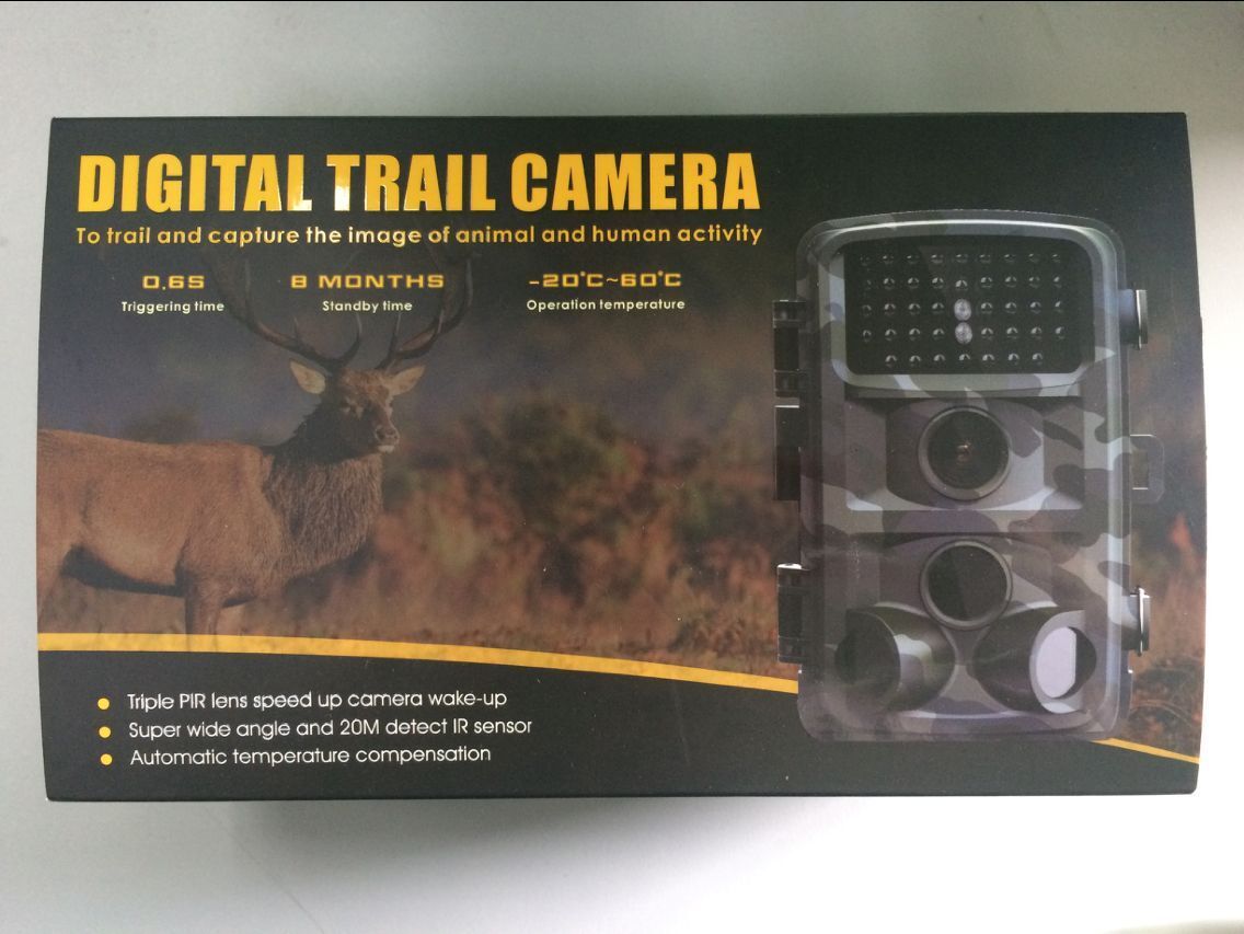 Trail Game Camera – 1080P Wildlife Hunting Cam with Night Vision