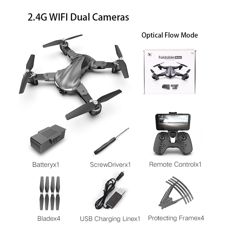 4K HD Drone – Four-Axis Remote Control Quadcopter with Camera