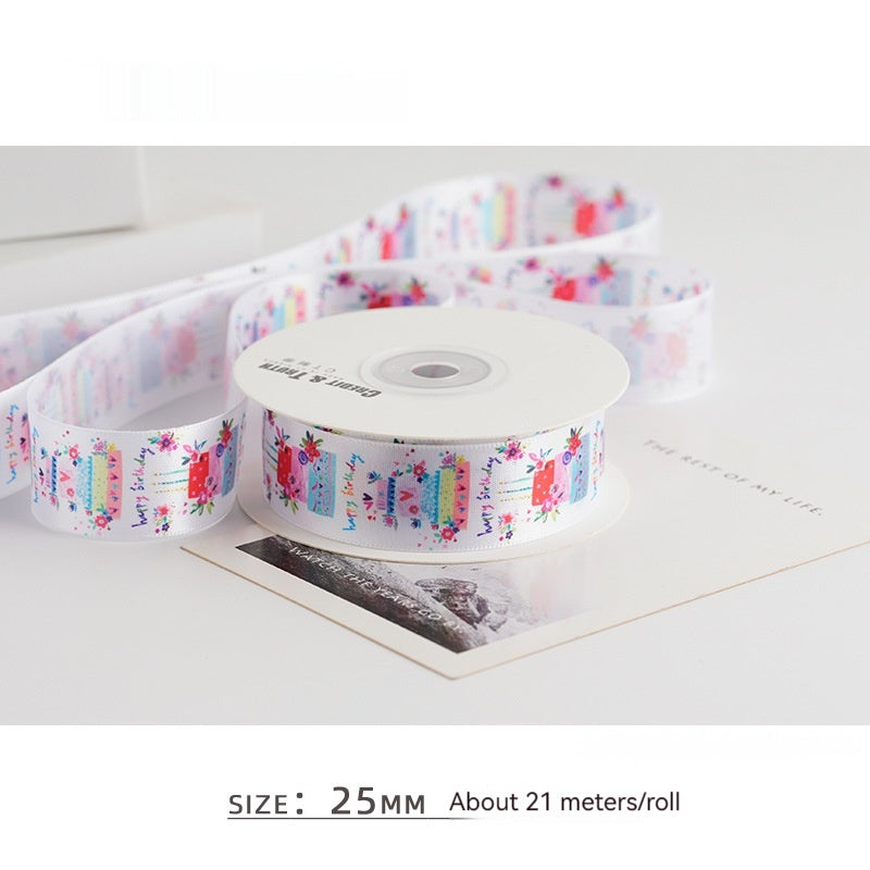 Color Heat Transfer Craft Ribbon Balloon – Cake Decoration, Party DIY, and Gift Wrapping