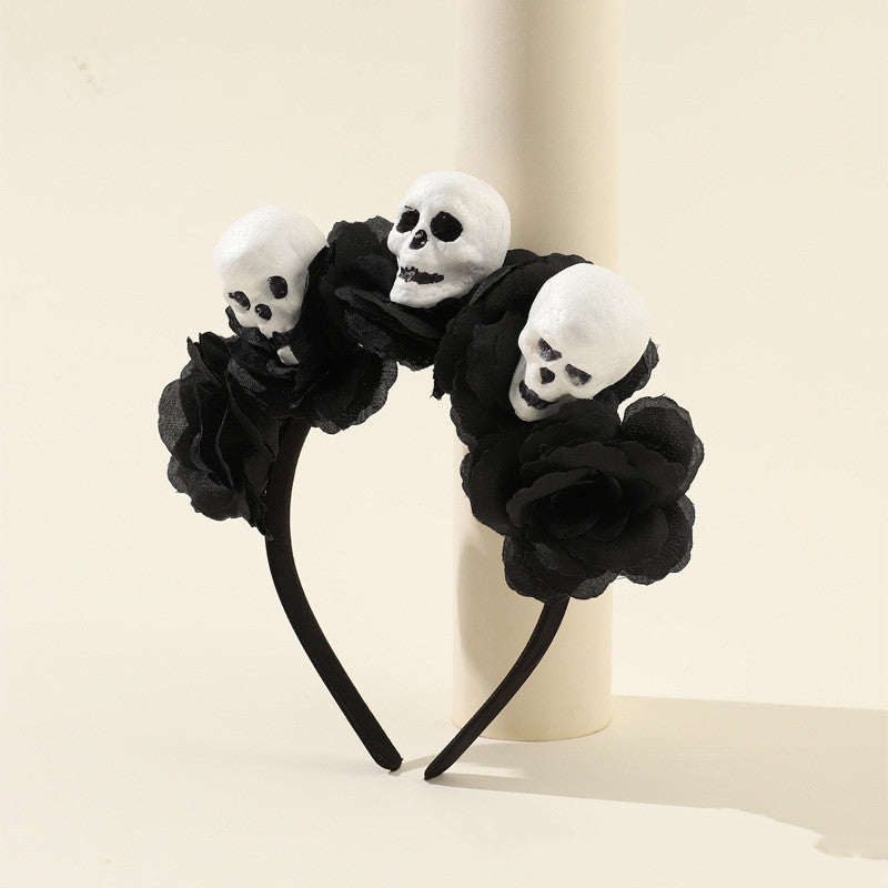 Women's Fashion Simple Halloween Party Skull Belt