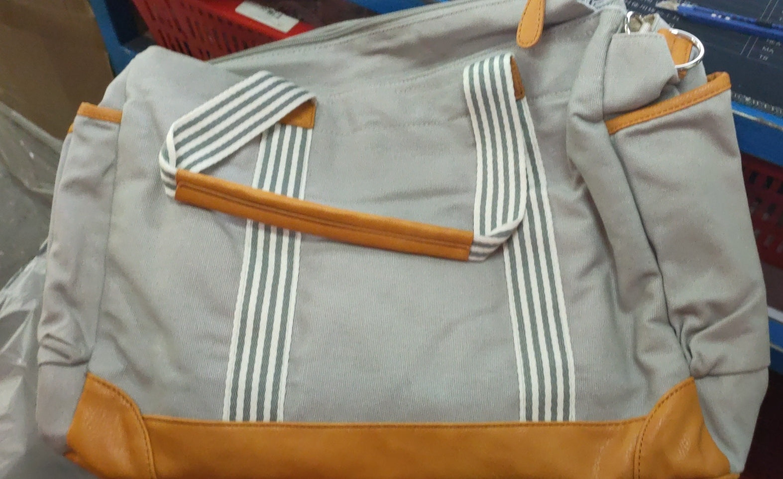 Multifunctional Large-Capacity One-Shoulder Canvas Mummy Bag – Portable & Durable