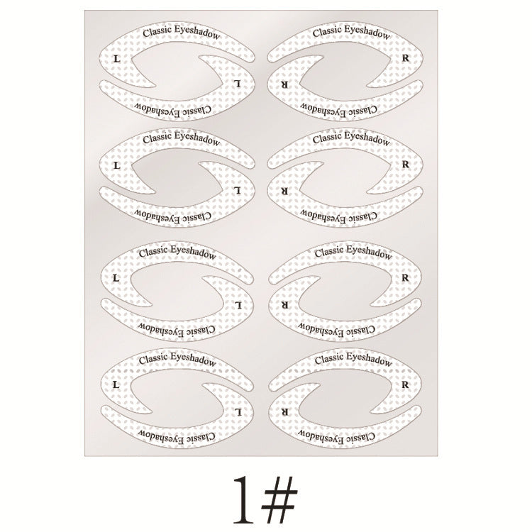 Eyeliner Makeup Eye Template Sticker
