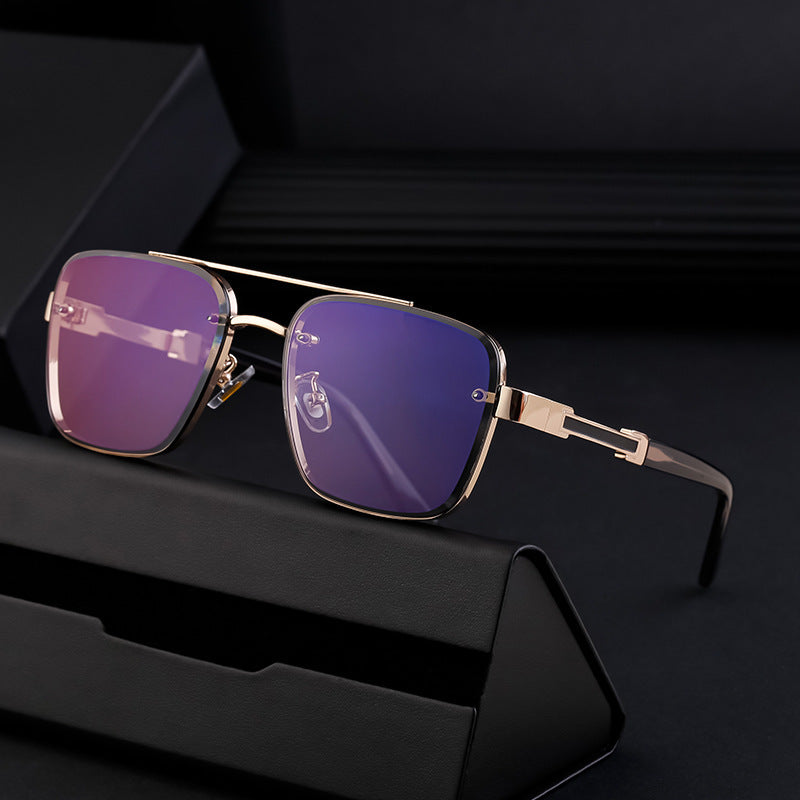 Men's European Style PC Frame Sunglasses – UV Protection