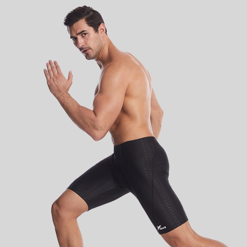 Men’s Waterproof Swimming Trunks – Quick-Dry Long Swimwear