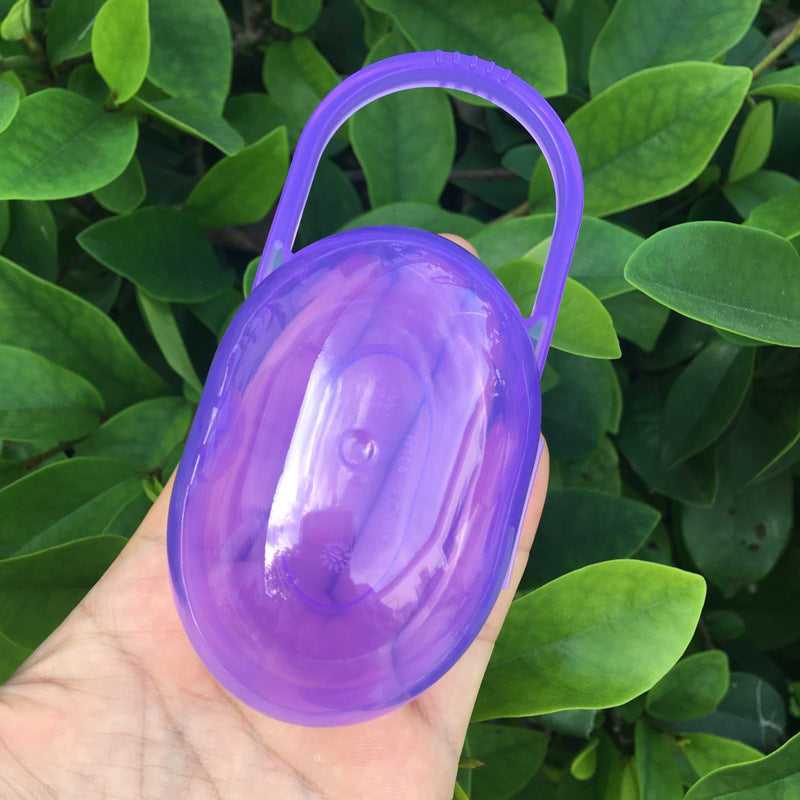 Shubeidi Oval Pacifier Storage Box – Wide & Standard Mouth Holder