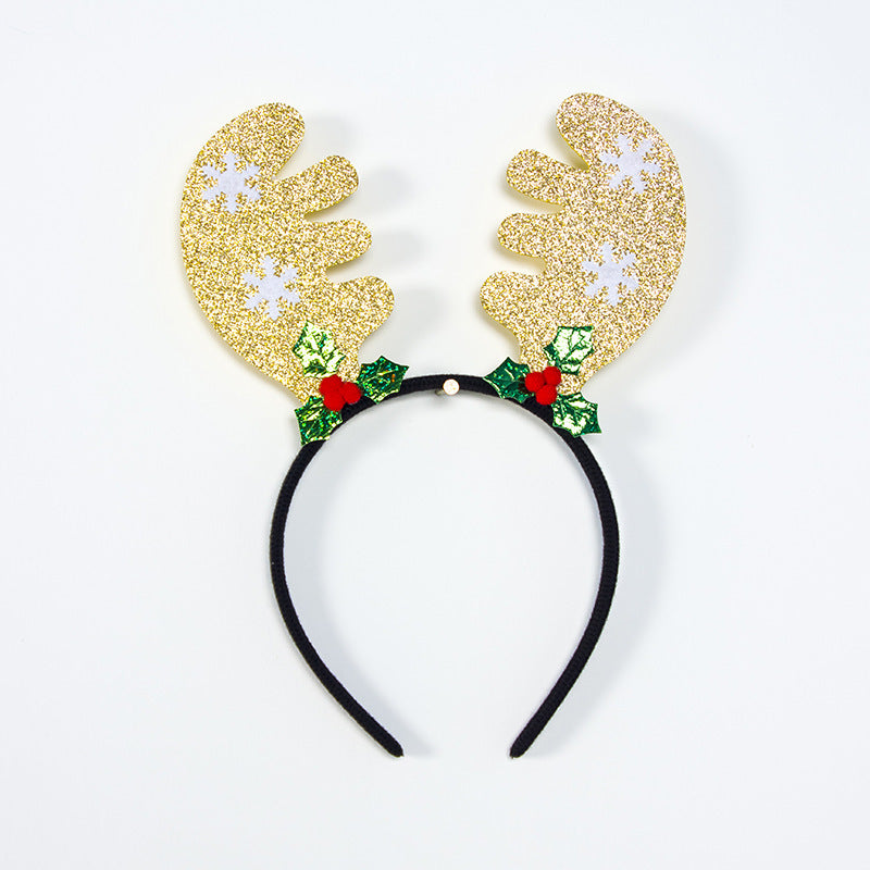 Snowflake Antlers Christmas Decoration Headband