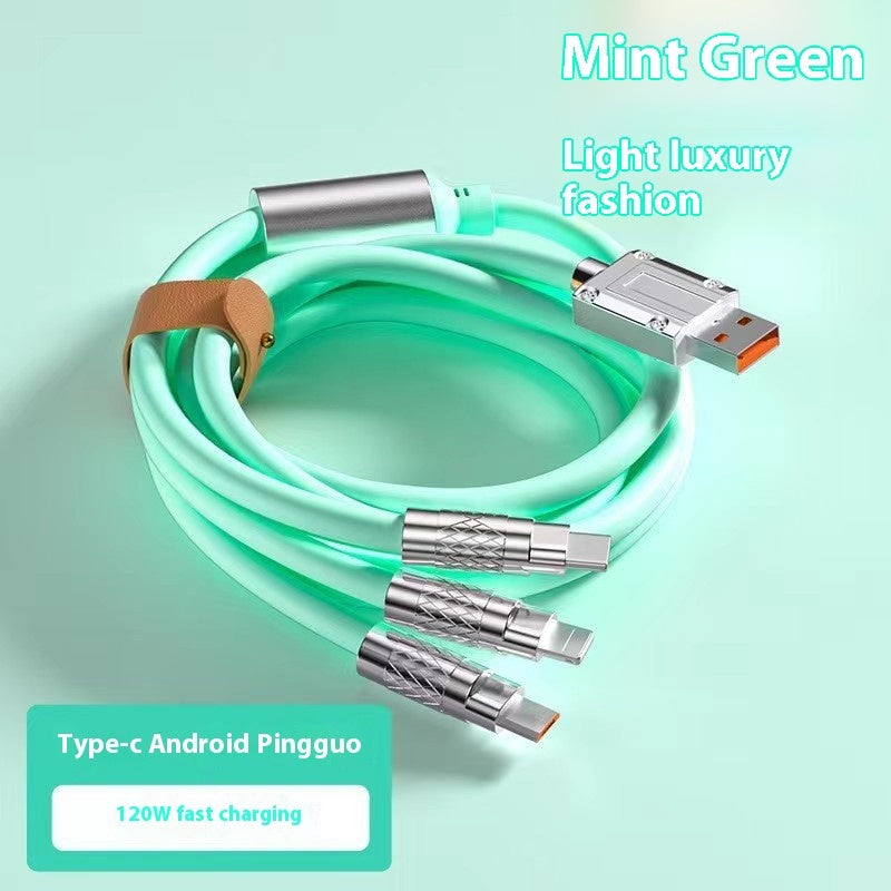 Mobile Phone Universal Charging Cable 120W Super Fast Charge