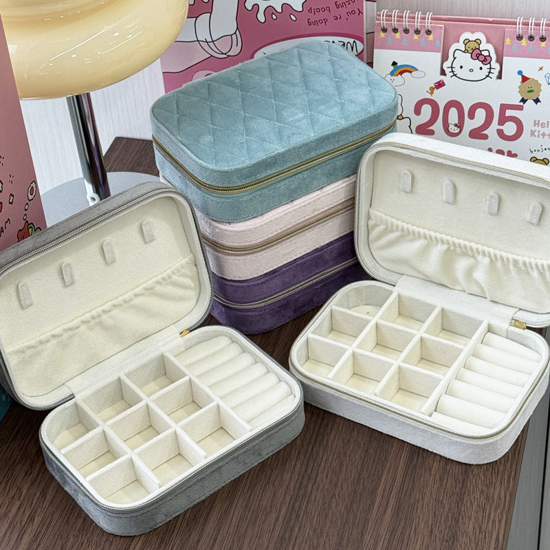 Simple Fashion Personality Portable Jewelry Box