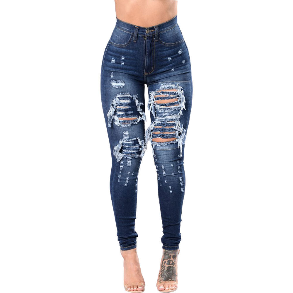 Women’s Cotton High-Waist Straight Pants – Casual Comfort with Classic Fit