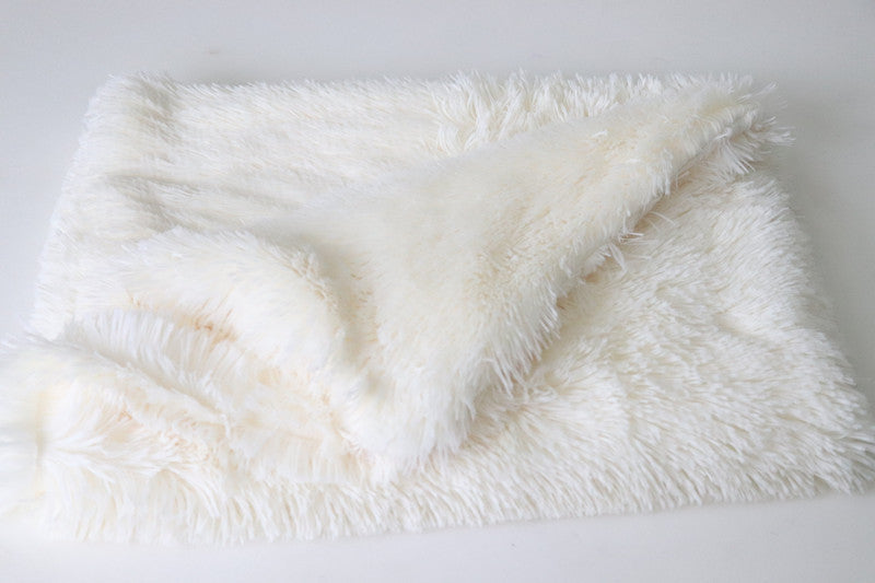 Soft Plush Double-Layer Pet Mat and Blanket