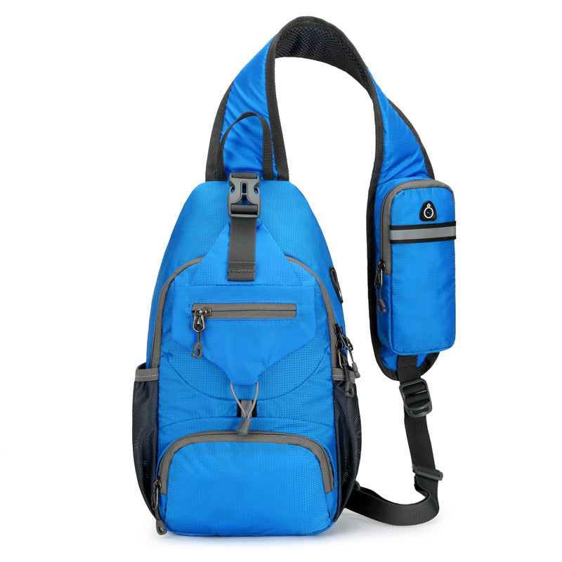 Men's Lightweight Outdoor Trendy Nylon Multifunctional Waist Bag
