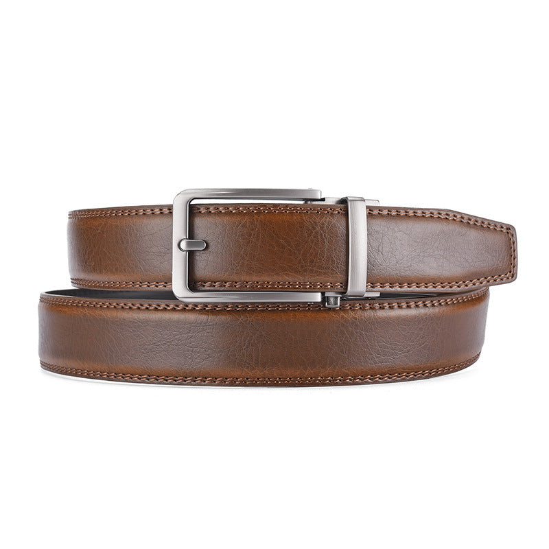 Simple Casual Business Men’s Pants Belt – Stylish & Durable