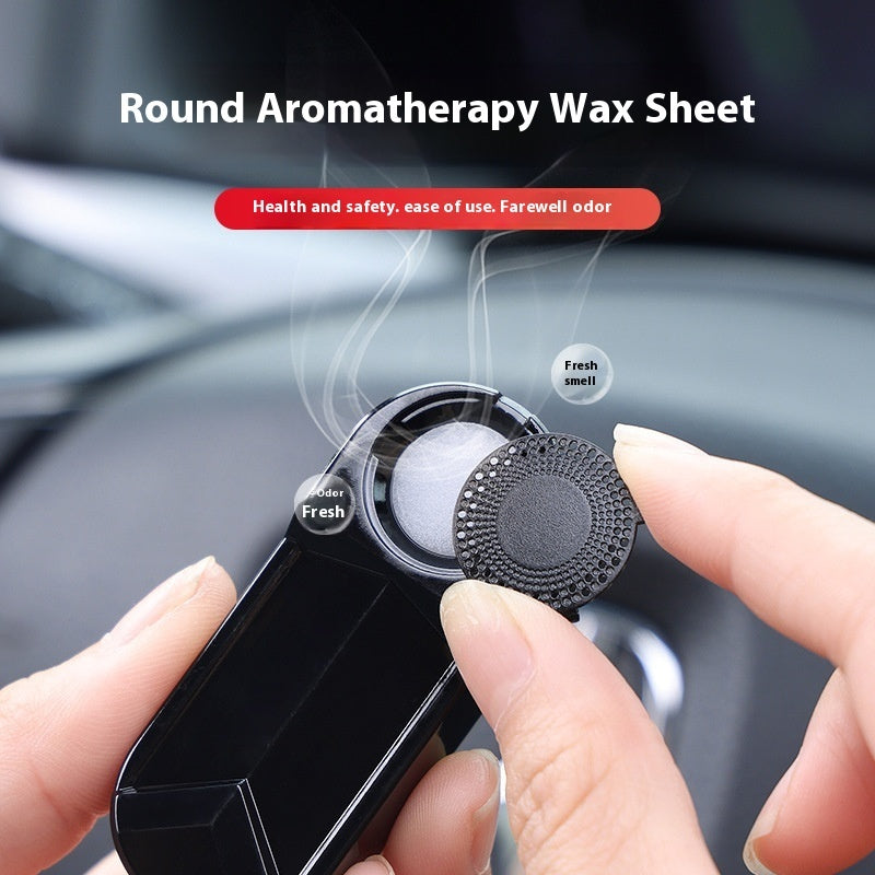 Solar Car Warning Light – Automotive Aromatherapy & Safety Indicator Lamp