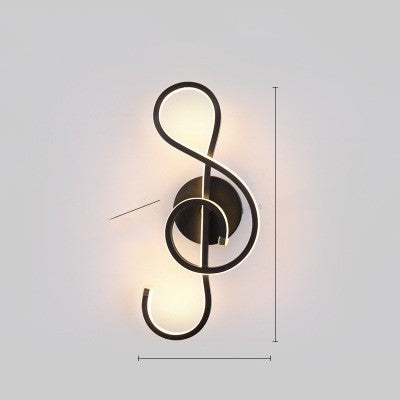 Silicone Shade LED Bedside Wall Lamp Button Switch
