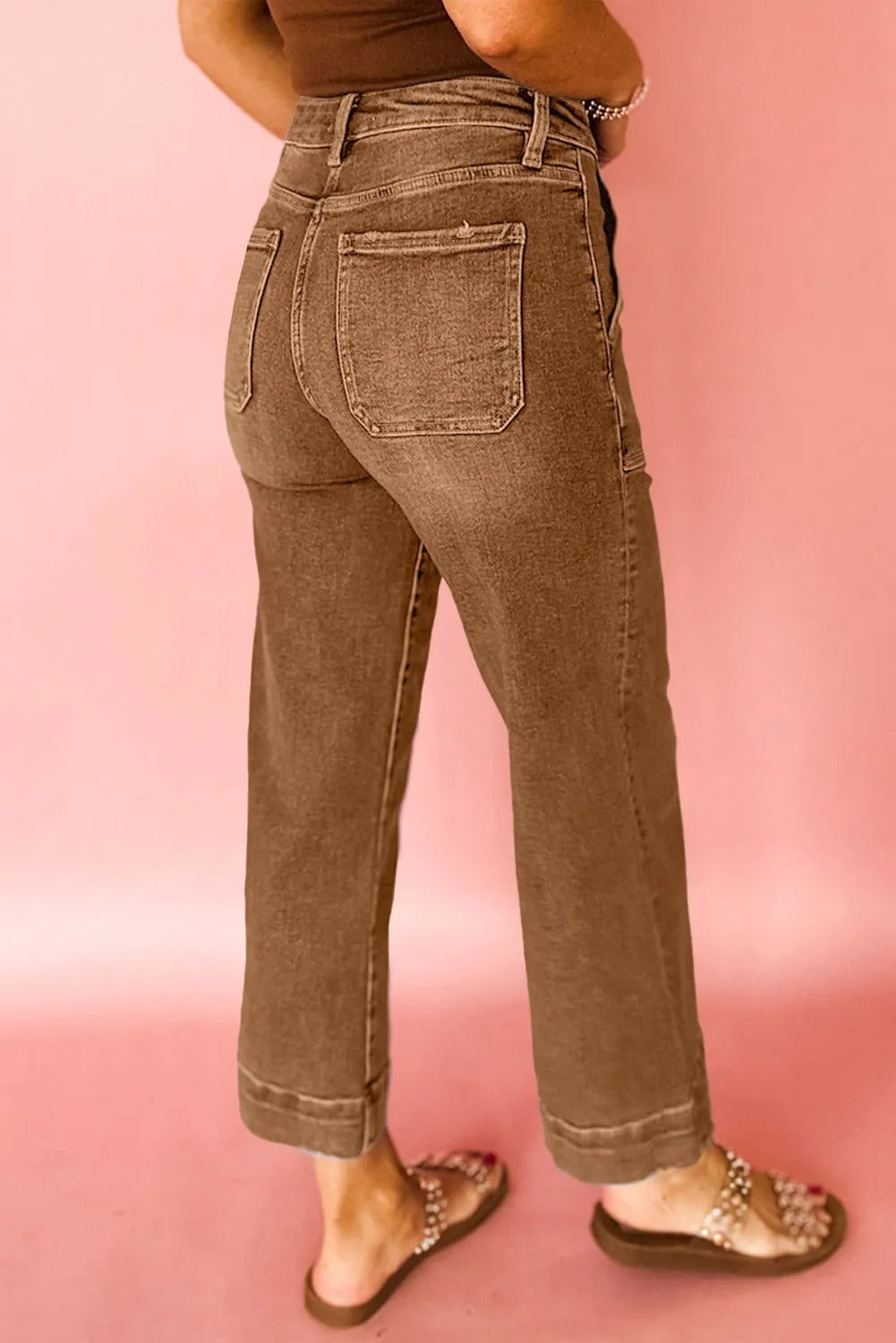 Women’s Slim Fit Cotton-Blend Pants – Casual Everyday Style