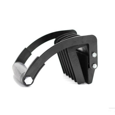 Portable Metal and Wood Panel Quick-Clip Handle with Iron and Plastic Construction
