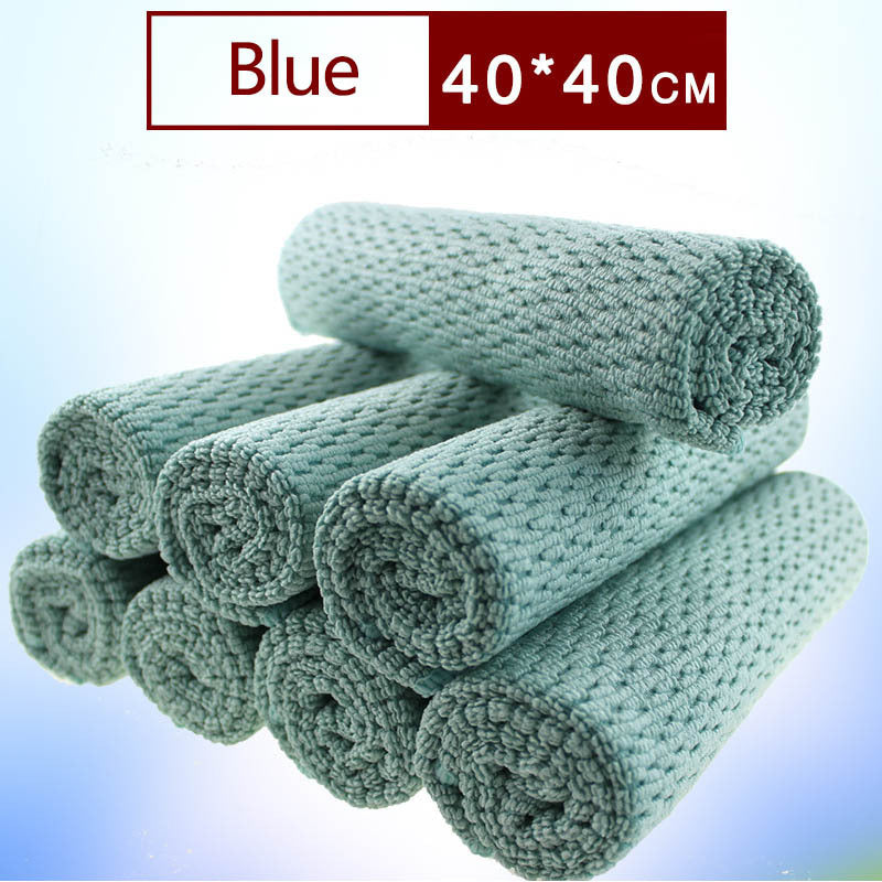 Jacquard large pearl cleaning towel absorbent cleaning towel