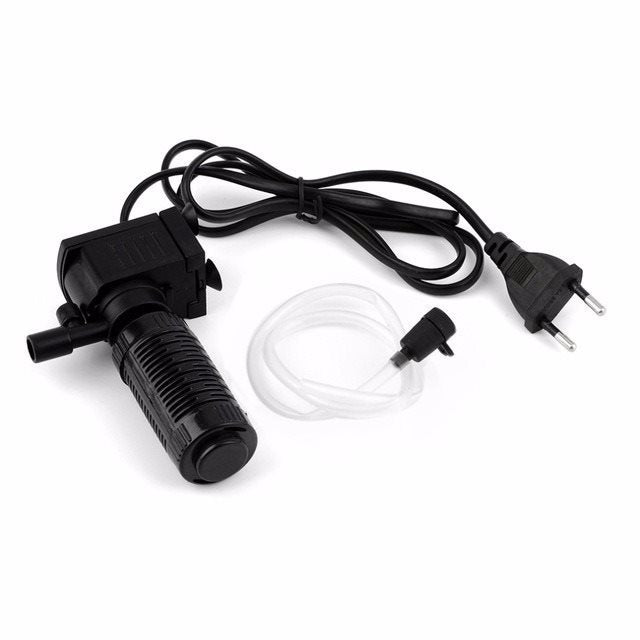 Small Aquarium Filter Mini Aquarium Purifier  Quiet Built-in Filter Bucket Oxygen  Three-in-One