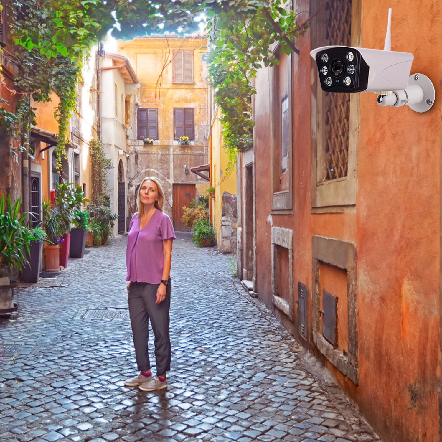 3 Packs  Per Set Security Camera Wall Mount For Arlo 360 Degree Adjustable Camera Holder Garden Patio Screw Mount Universal Fit For  Imperial Standard Screw Interface No Camera