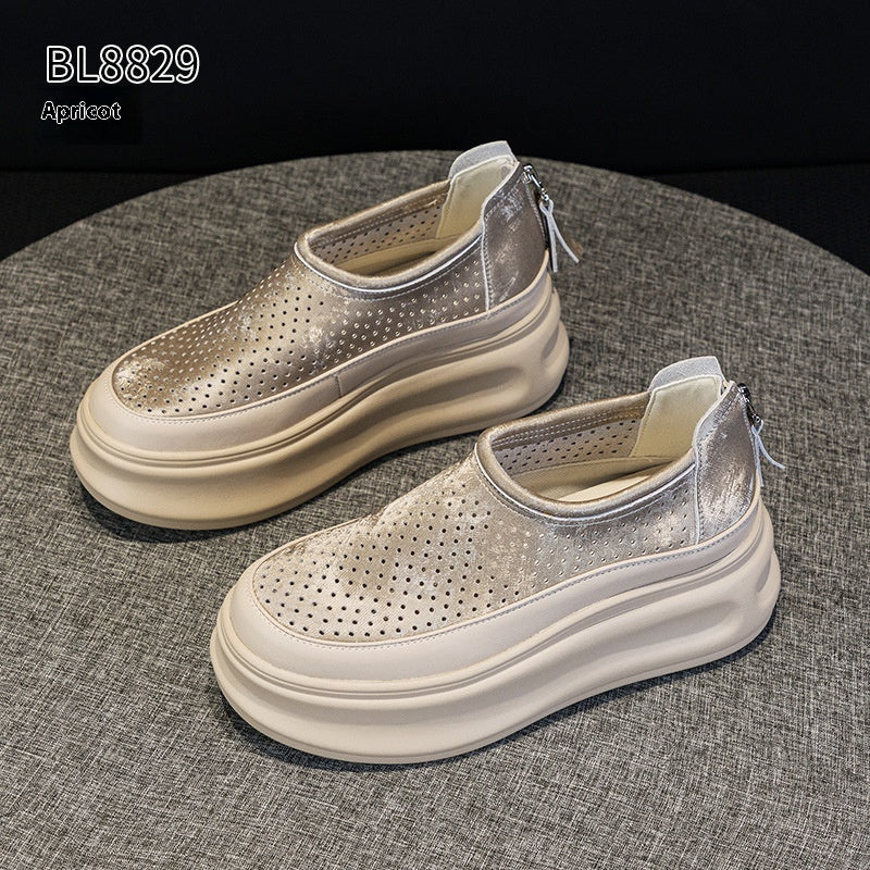 Women's Platform Sneakers Spring And Summer All-match Hollow Out