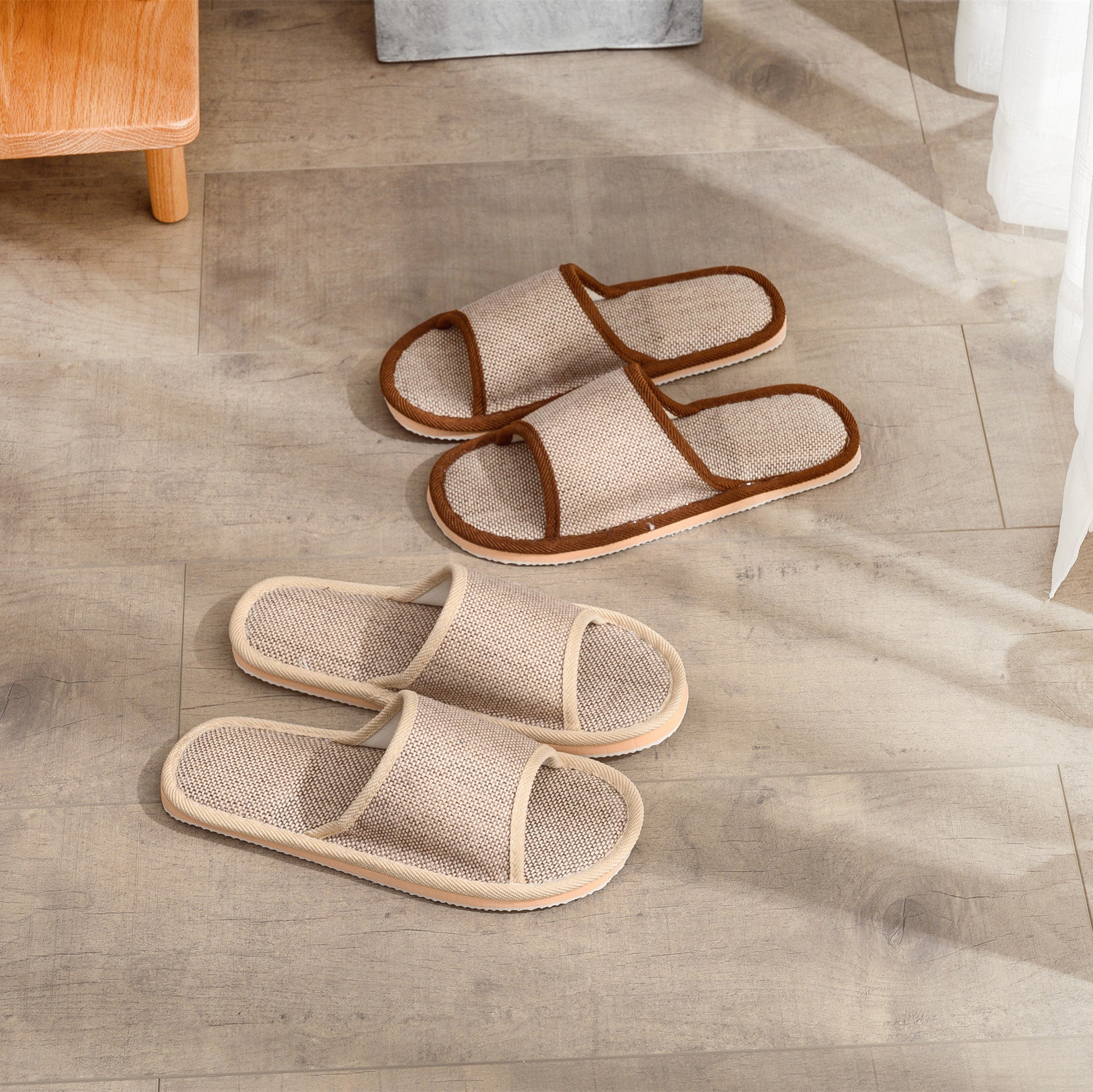 Women's Cotton And Linen Slippers