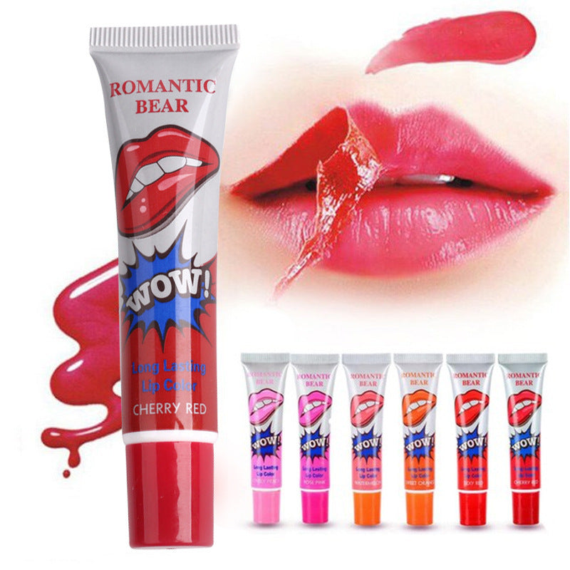 Gel Lip Peel Off Mask 6 Colors Waterproof Long Lasting