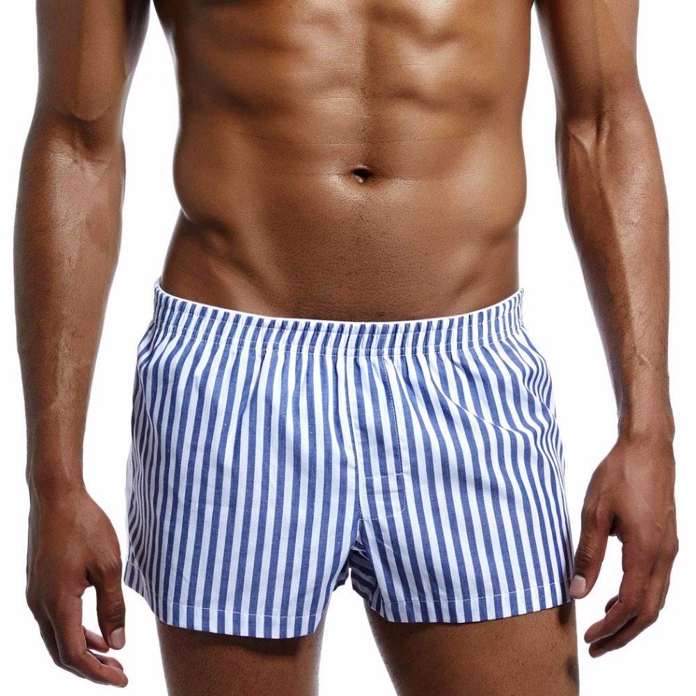 Men's Cotton Sleep Shorts Loose Fit Casual Soft Relaxed