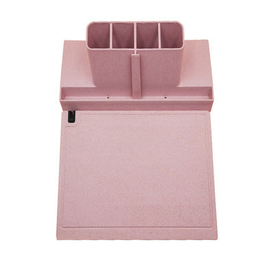 Vertical Kitchen Rack – Cutting Board & Lid Storage Organizer