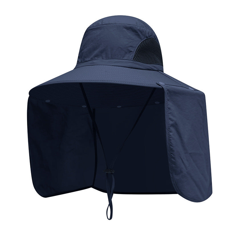 Summer Fisherman Hat Outdoor Sun Protection Men And Women Quick-drying