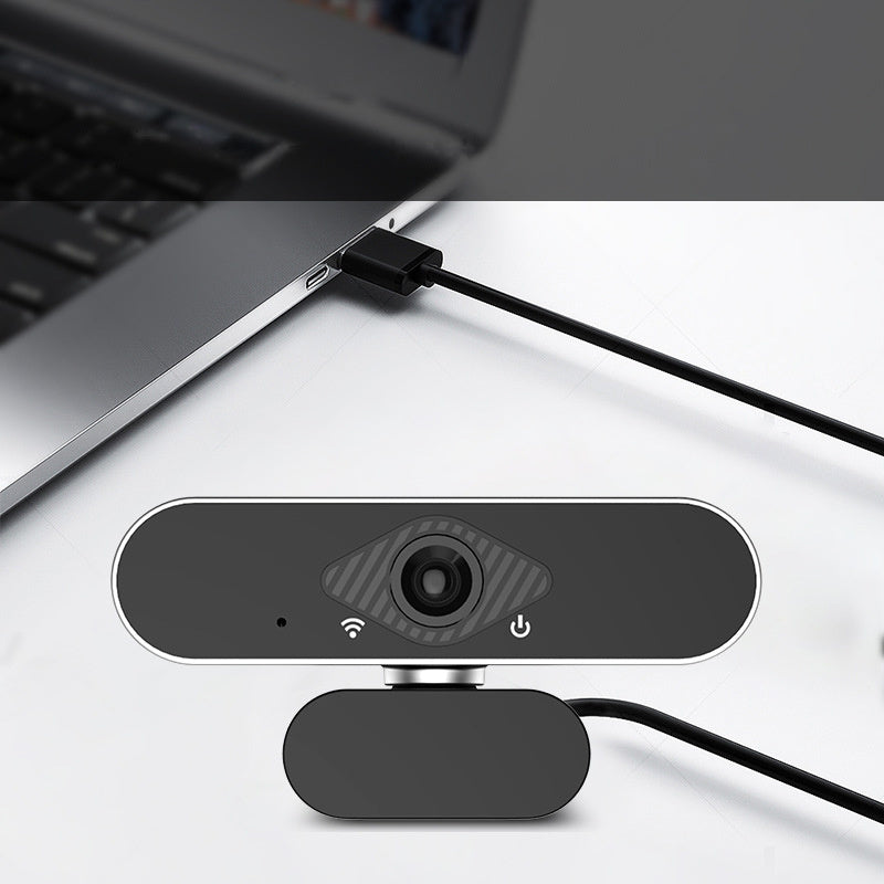 Webcam with Built-in Microphone – HD Video & Clear Audio