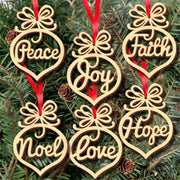 Christmas Hollow Bulb Small Pendant Decoration