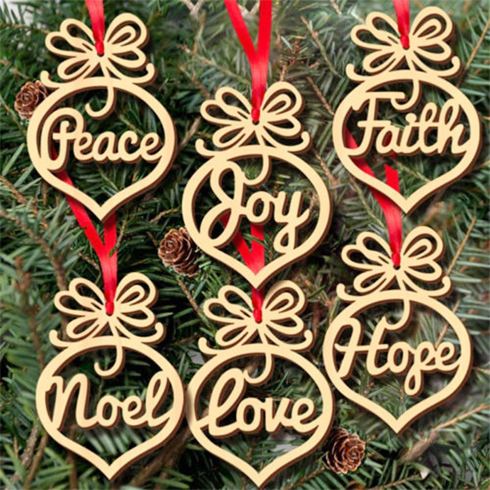 Christmas Hollow Bulb Small Pendant Decoration