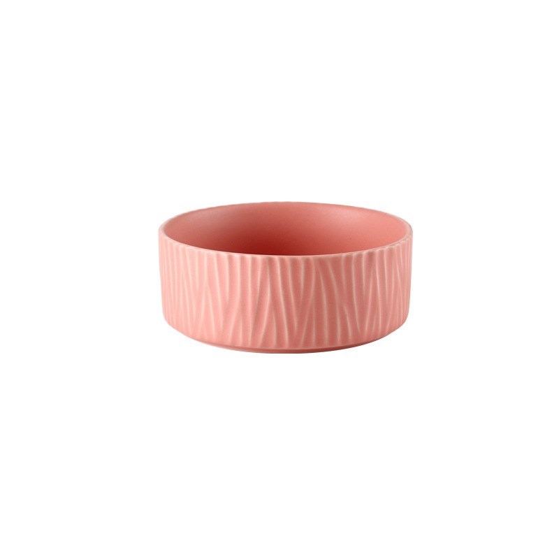 Dual-Purpose Ceramic Cat Bowl – Food & Water Dish for Pets
