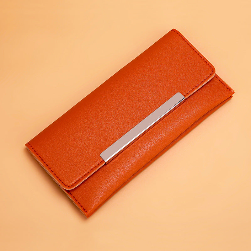 European & American Style Women's Large-Capacity Clutch Wallet