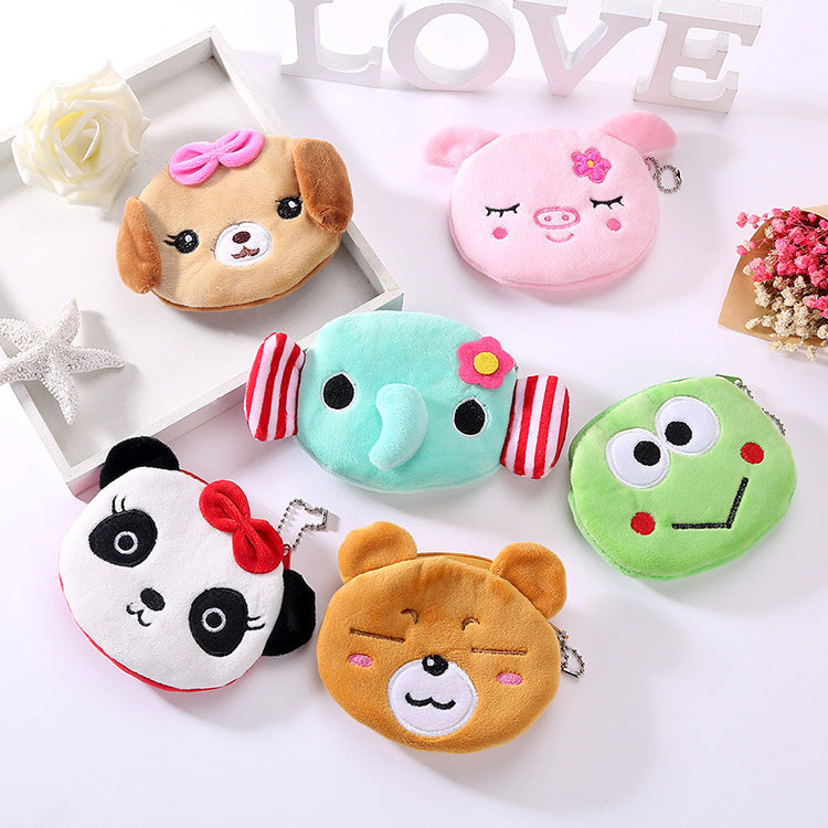 Plush Cute Cartoon Coin Purse & Women’s Cloth Key Case