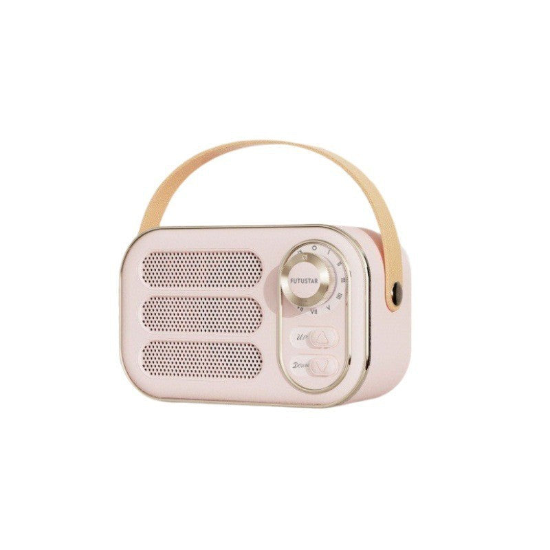 Plastic Bluetooth Retro Mini Speaker For Car And Desk