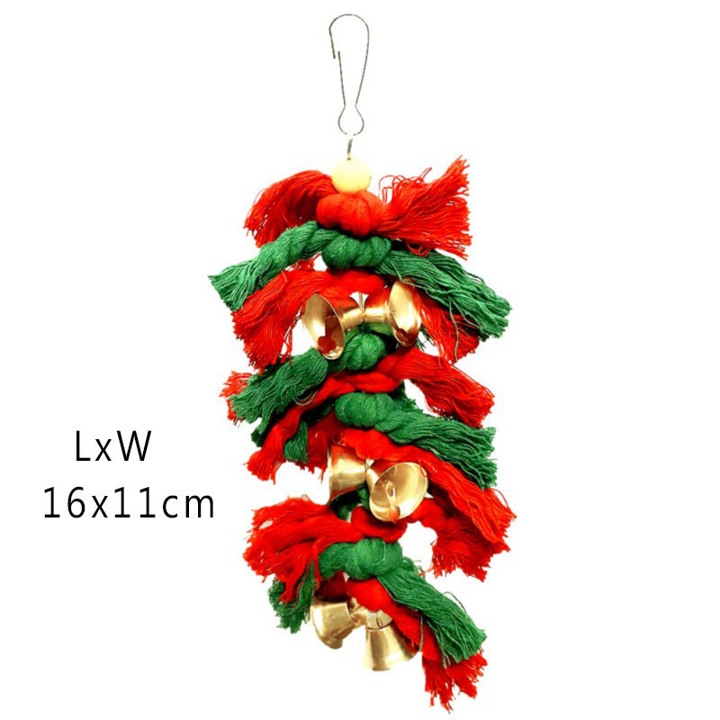Parrot Nibble Chew Toy for Cage Entertainment and Beak Exercise