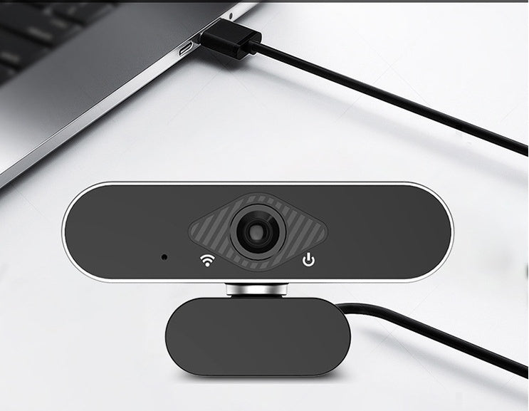 Webcam with Built-in Microphone – HD Video & Clear Audio