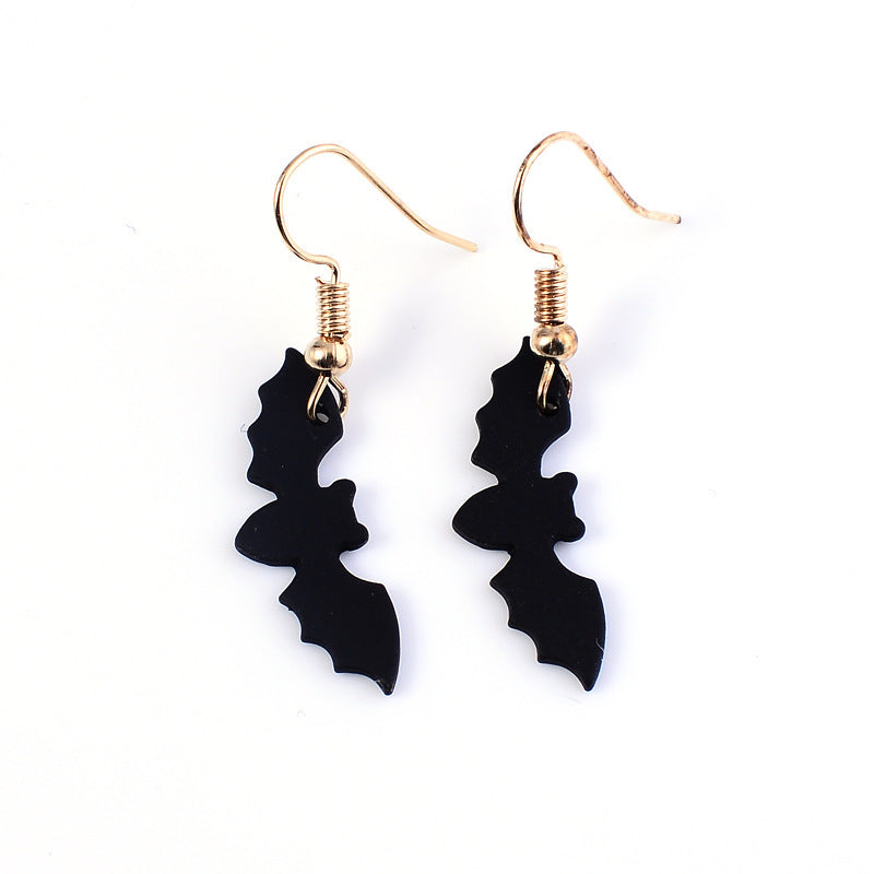 Halloween Accessories Horror Funny Pumpkin Ghost Demon Earrings