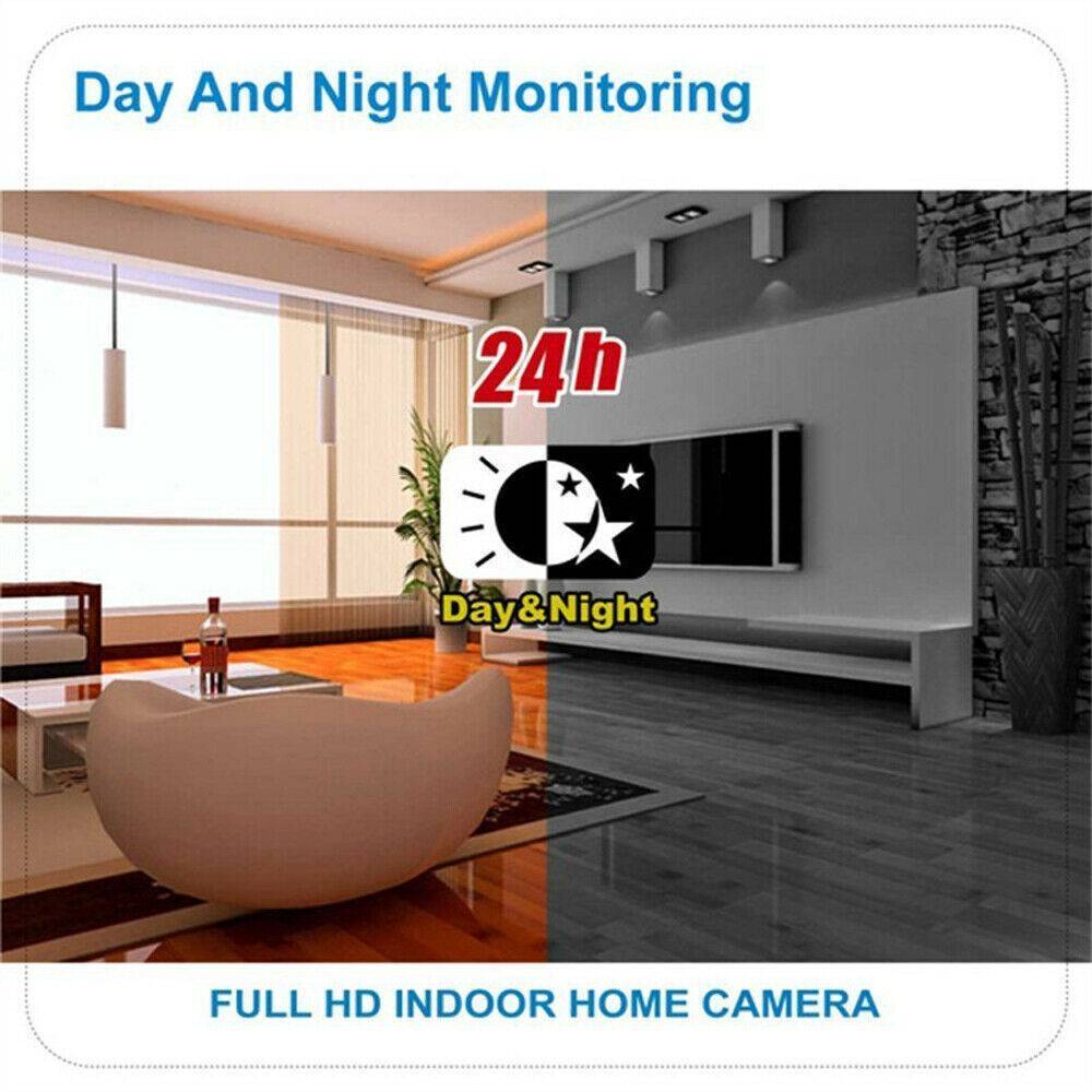Plastic E27 Light Bulb Camera 1080P Wireless Home Security