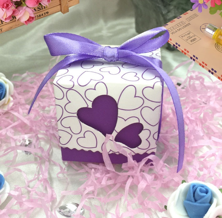 European Style High-End Hollow Wedding Candy Box