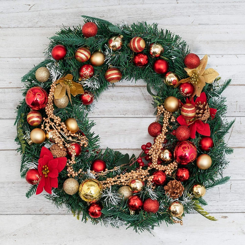 4CM50 Hand Painted Christmas Hanging Balls