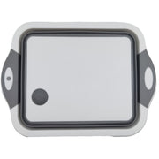 Multifunctional Folding 3-in-1 Kitchen Sink Chopping Board with Wash Basin and Strainer