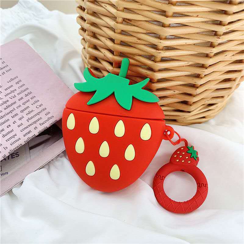 Creative Avocado Silicone Wireless Earphone Case