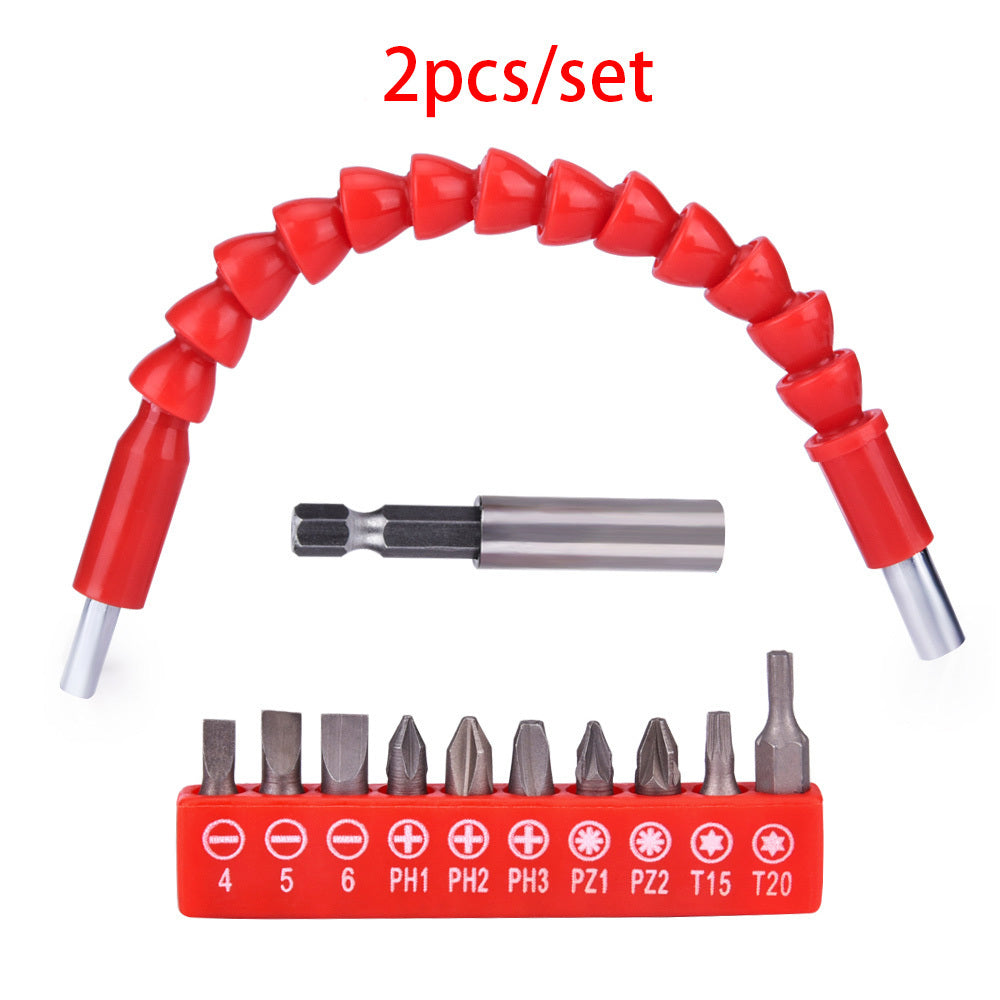 1/4" Hex Flexible Drill Bit Extension – Bendable Shaft, Magnetic