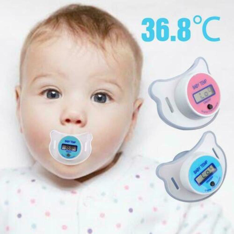 Baby Pacifier Digital Thermometer – Safe, Fast, Fever Alert