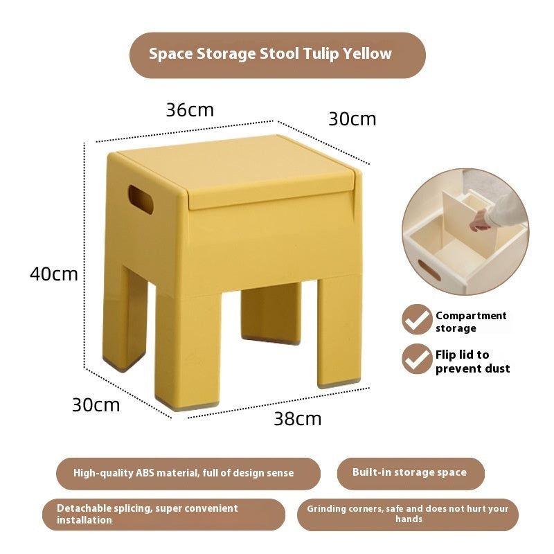 Modern Minimalist Home Entrance Foyer Storage Shoe Changing Stool