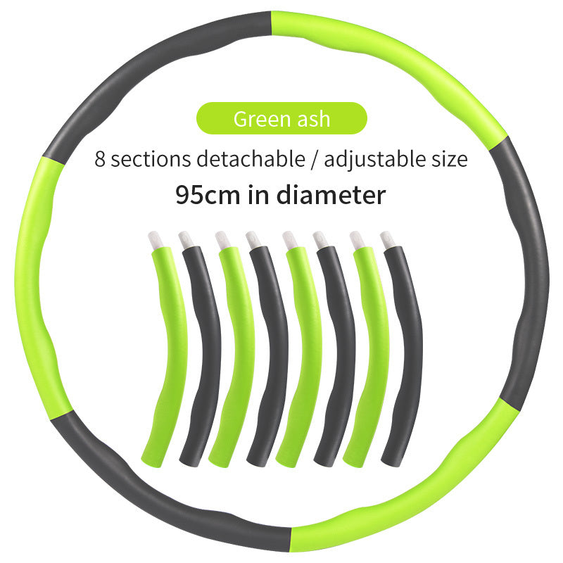 Weighted Fitness Massage Hoop – Slimming Exercise Ring for Home Workouts